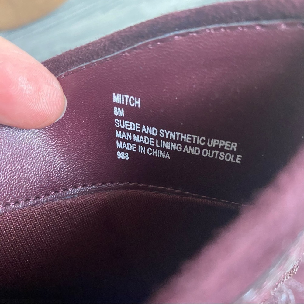 STEVEN Mitch Wedge Leather Bootie by Steve Madden - Picture 9 of 11